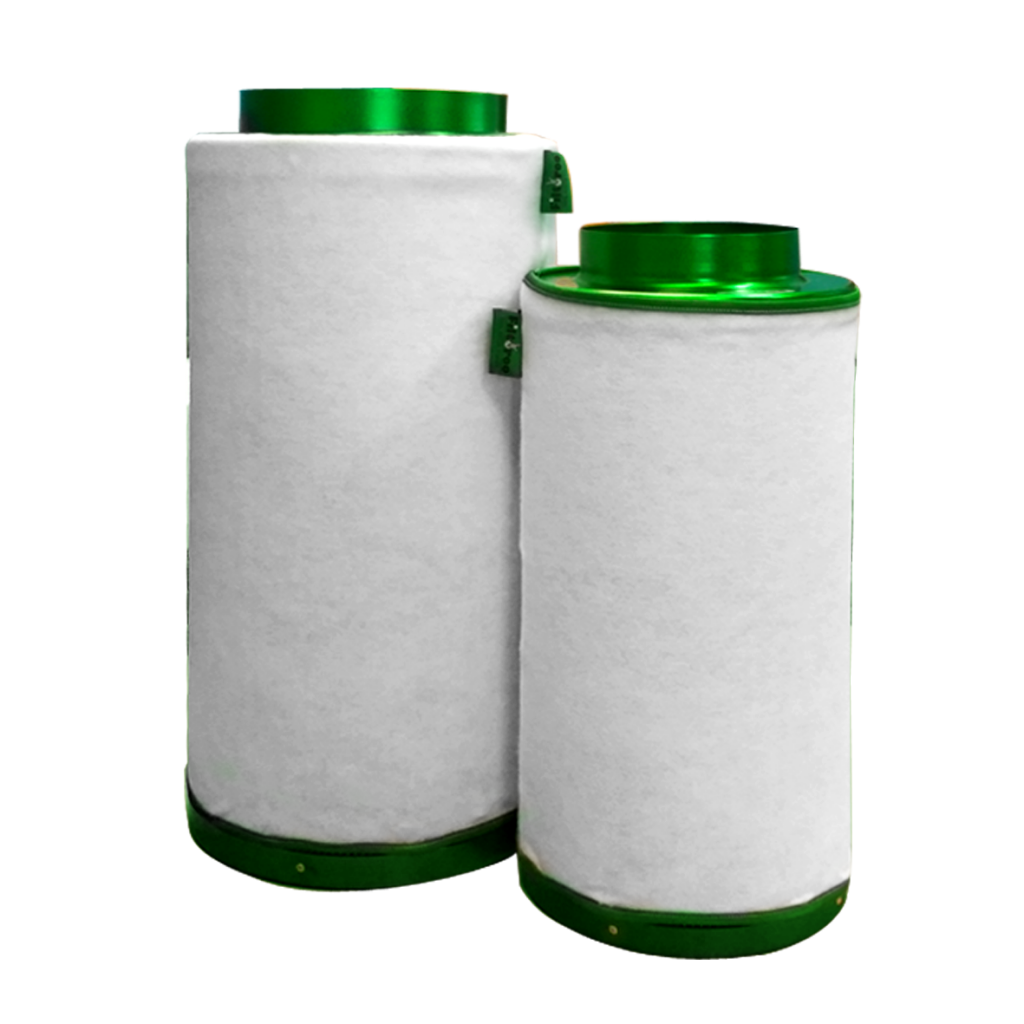 Picture of FILTAROO 4" (100MM) AIR ACTIVATED CARBON FILTER FOR HYDROPONICS GROW TENT ROOM