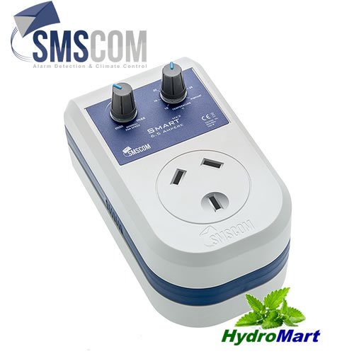 Picture of SMSCOM SMART FAN & AUTOMATIC THERMOSTAT CONTROLLER 1500W 6.5A HYDROPONICS