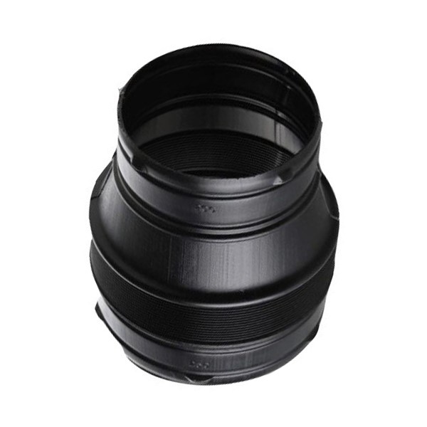 Picture of DUCTING REDUCER 12" 315mm - 10" 250mm REVERSIBLE BLACK CONNECTOR FOR GROW TENT ROOM