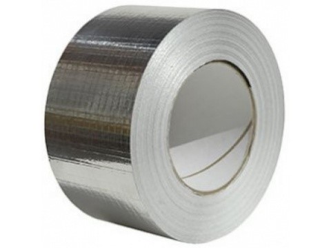 Picture of ALUMINIUM SILVER DUCTING REINFORCED TAPE 72MM X 50M STRONG INSULATION FOIL DUCT