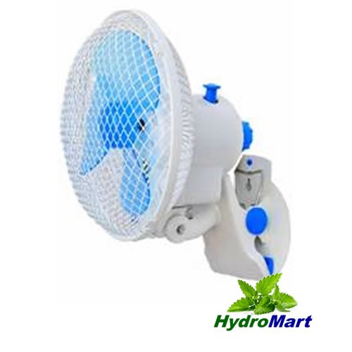 Picture of GROW TENT CLIP FAN 180MM WITH CLAMP HYDROPONICS POWER SAVING STUDENT FAN