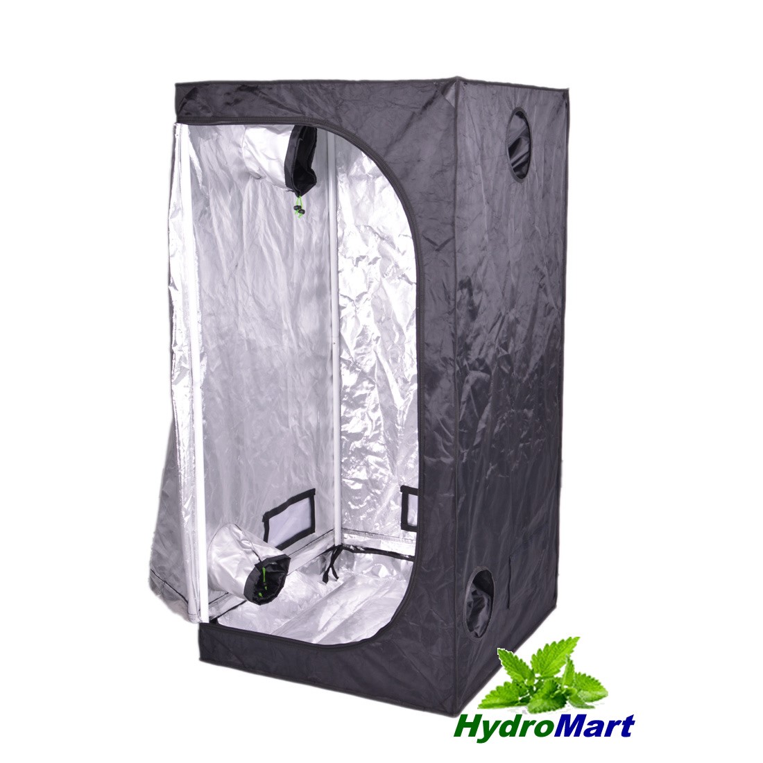 Picture of GROW TENT 40X40X120 DELUXE MYLAR REFLECTIVE INDOOR HYDROPONIC ROOM 40CM 120CM