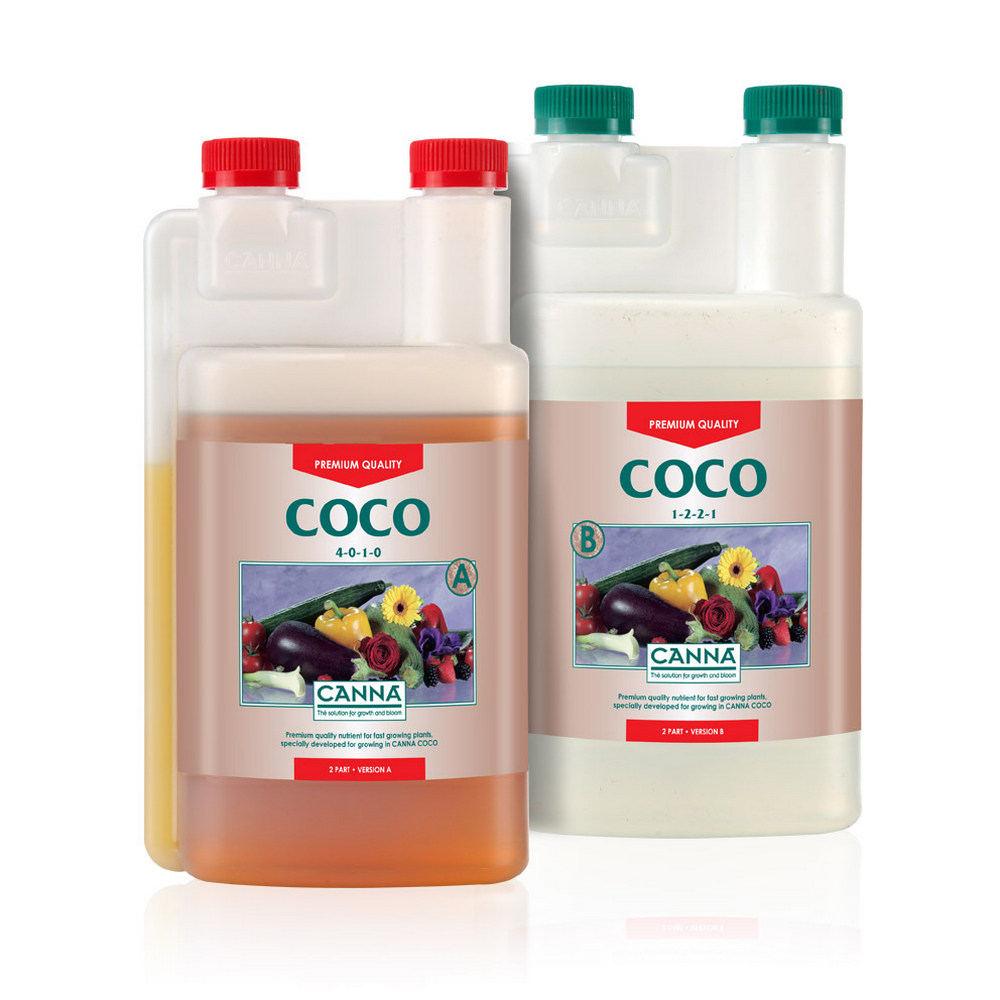 Picture of CANNA COCO A&B 2X1L HYDROPONIC NUTRIENTS FOR USE WITH COCO GROWING MEDIUM